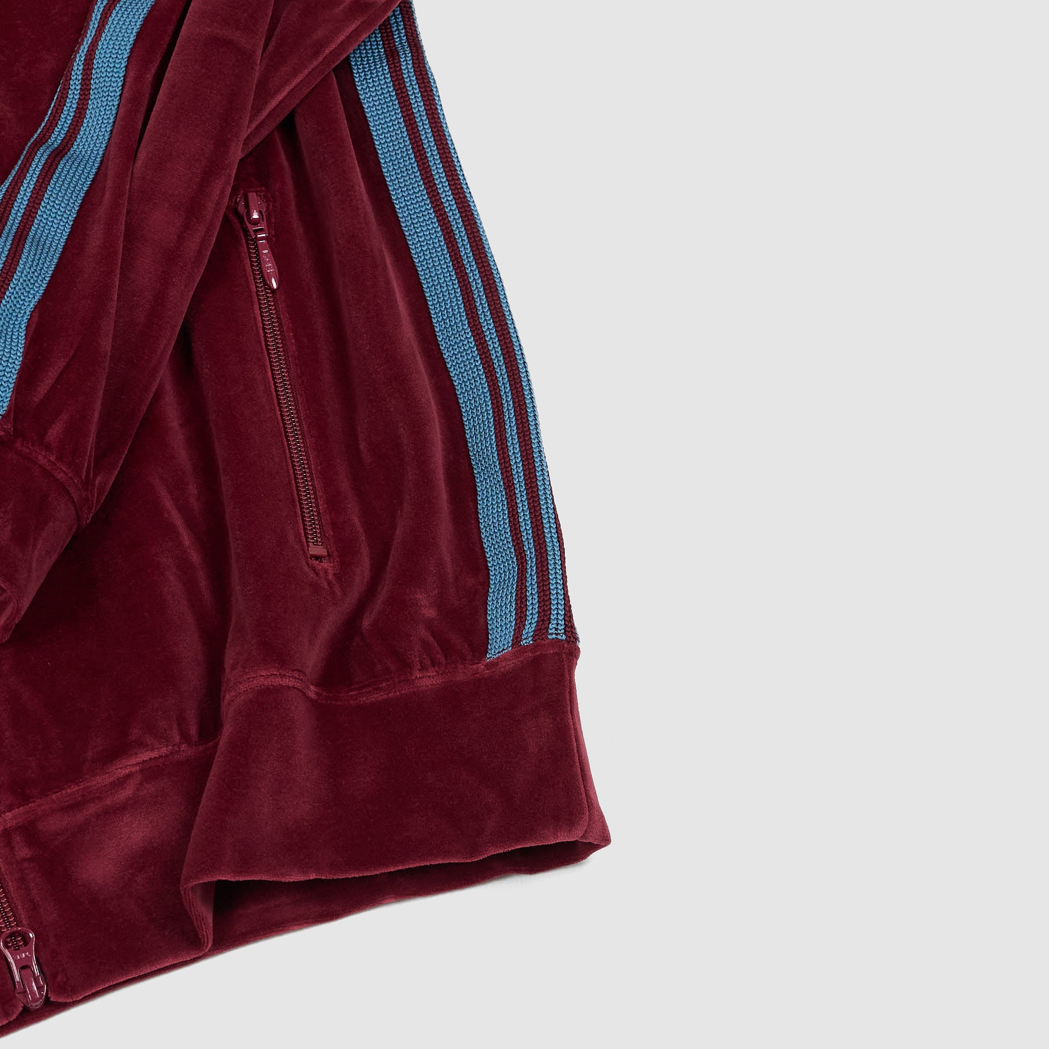 Needles Japan Velours Rib Collar Track Jacket - DeeCee style