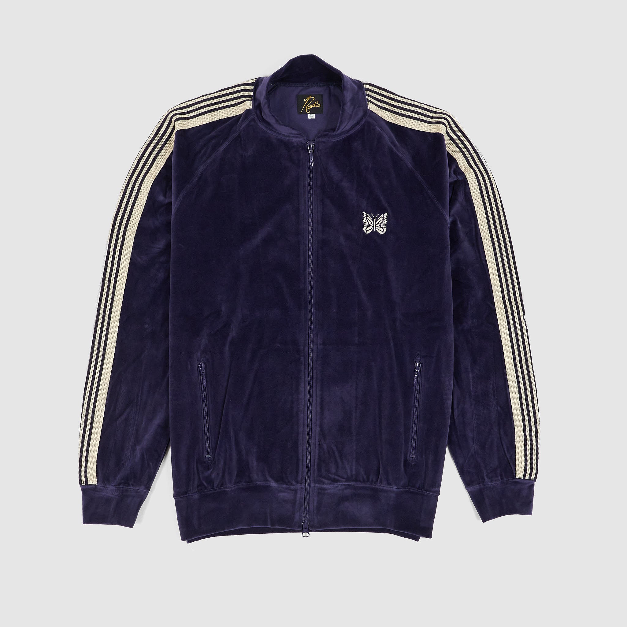 Needles Japan Velours Rib Collar Track Jacket - DeeCee style