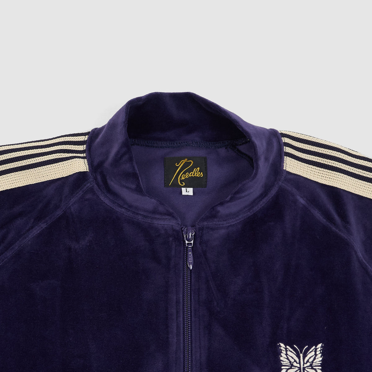 Needles Japan Velours Rib Collar Track Jacket