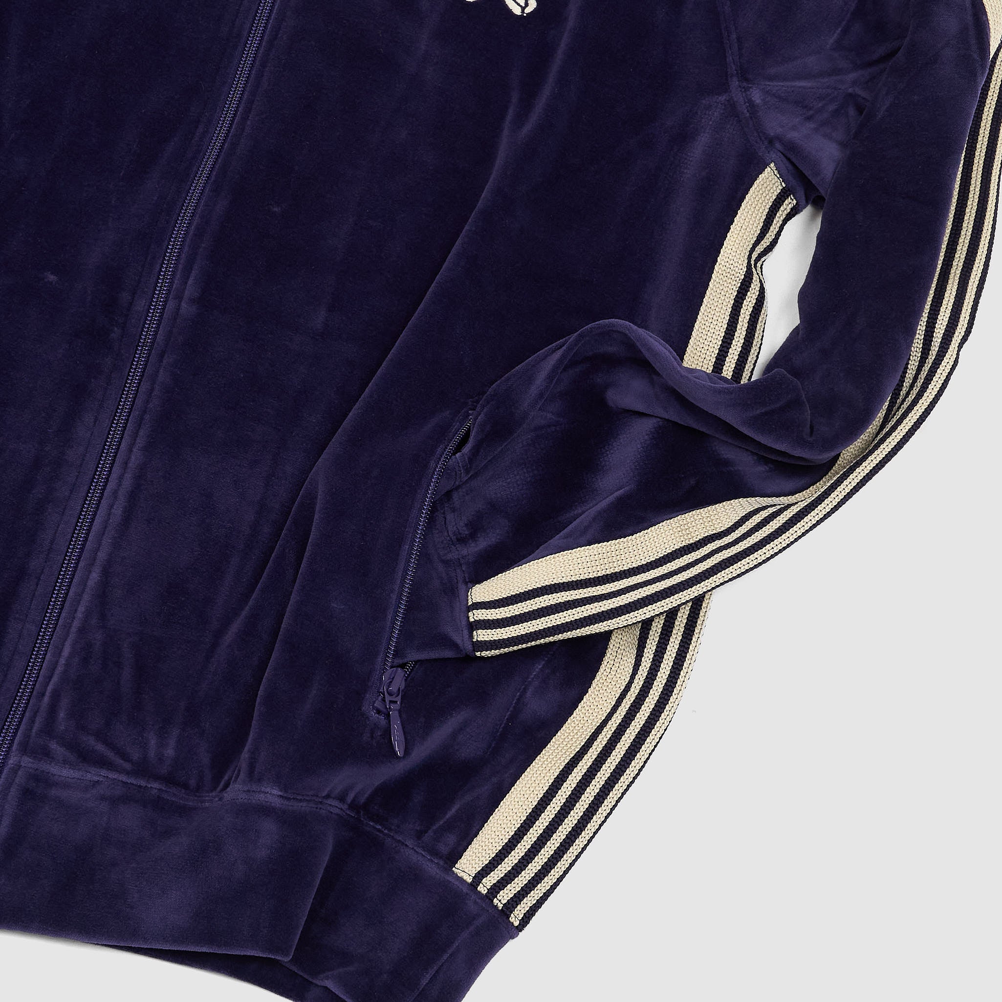 Needles Japan Velours Rib Collar Track Jacket - DeeCee style