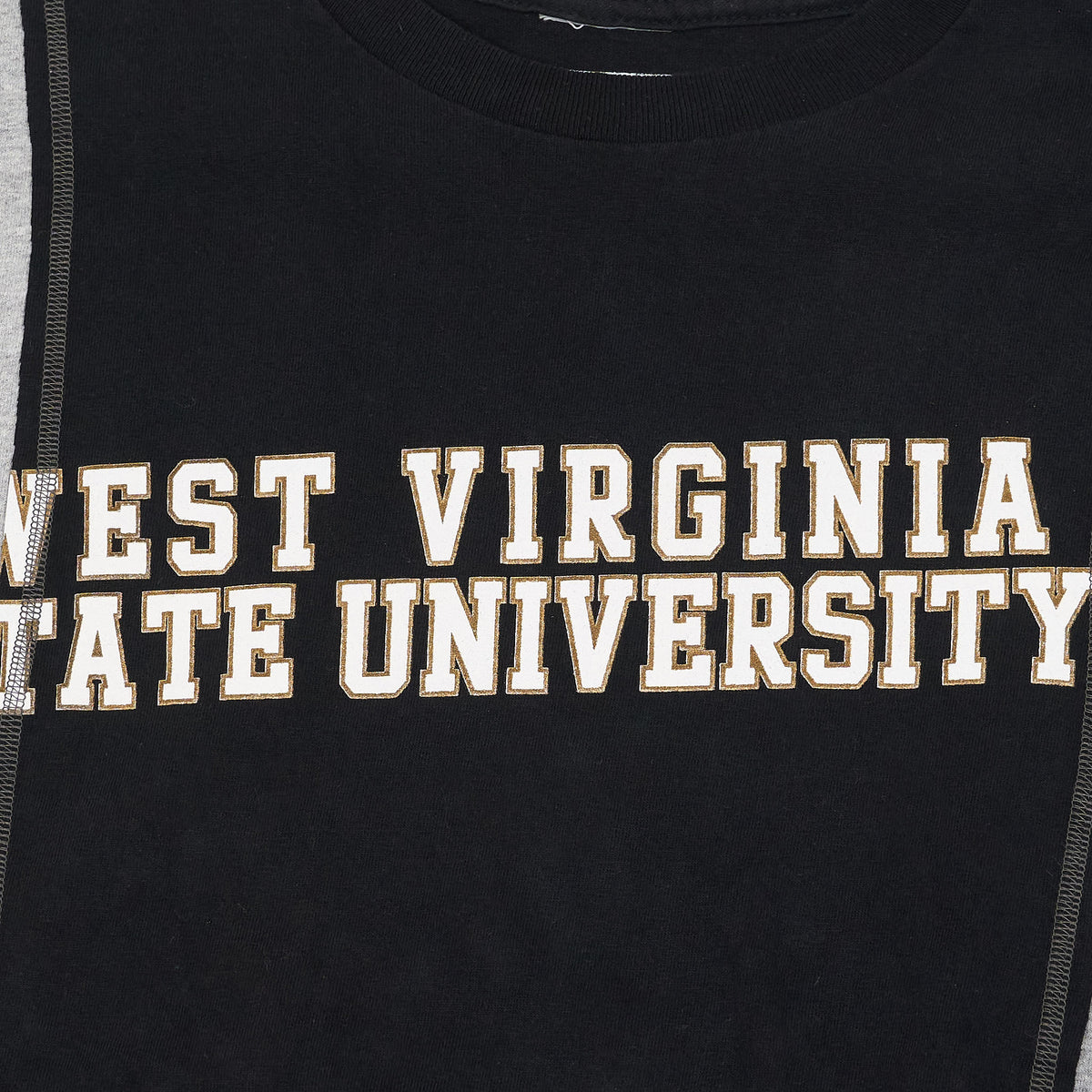 Needles Rebuild Long Sleeve College T-Shirt