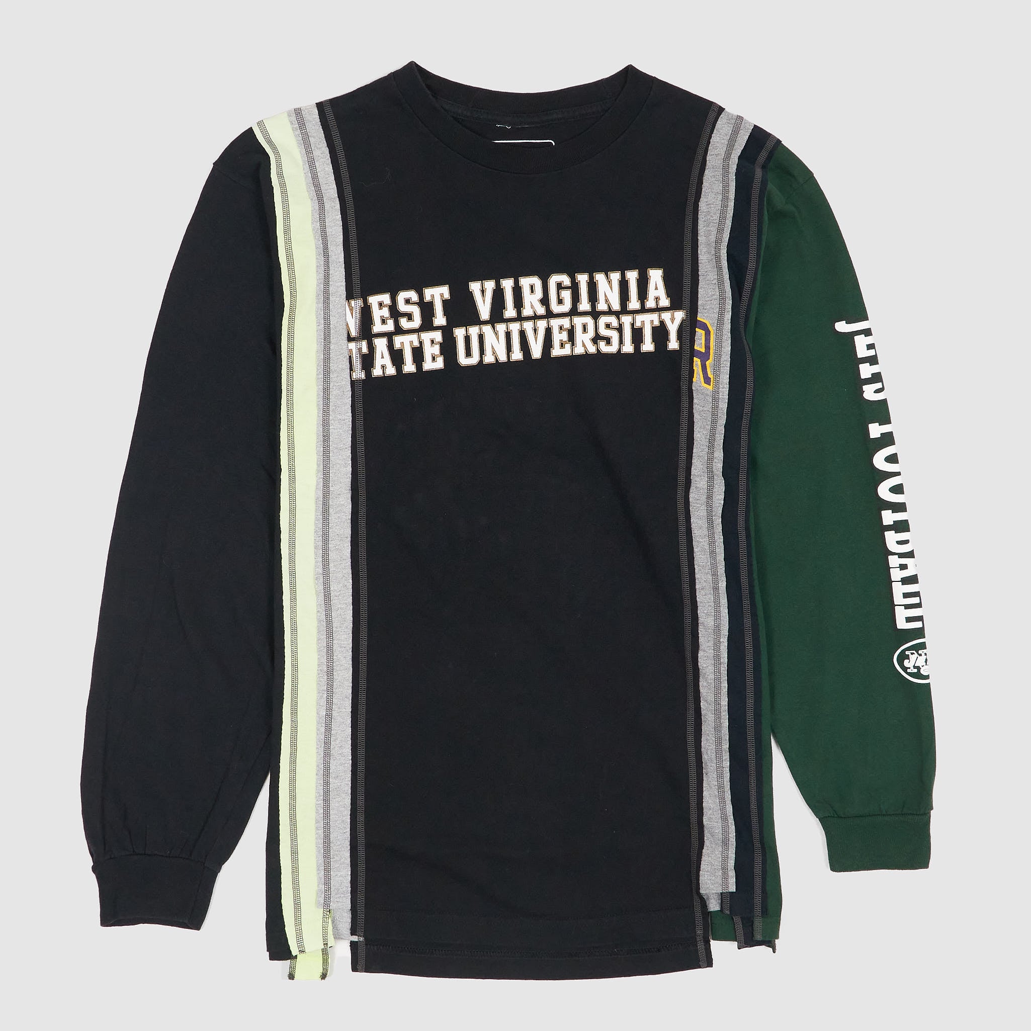 Needles Rebuild Long Sleeve College T-Shirt - DeeCee style