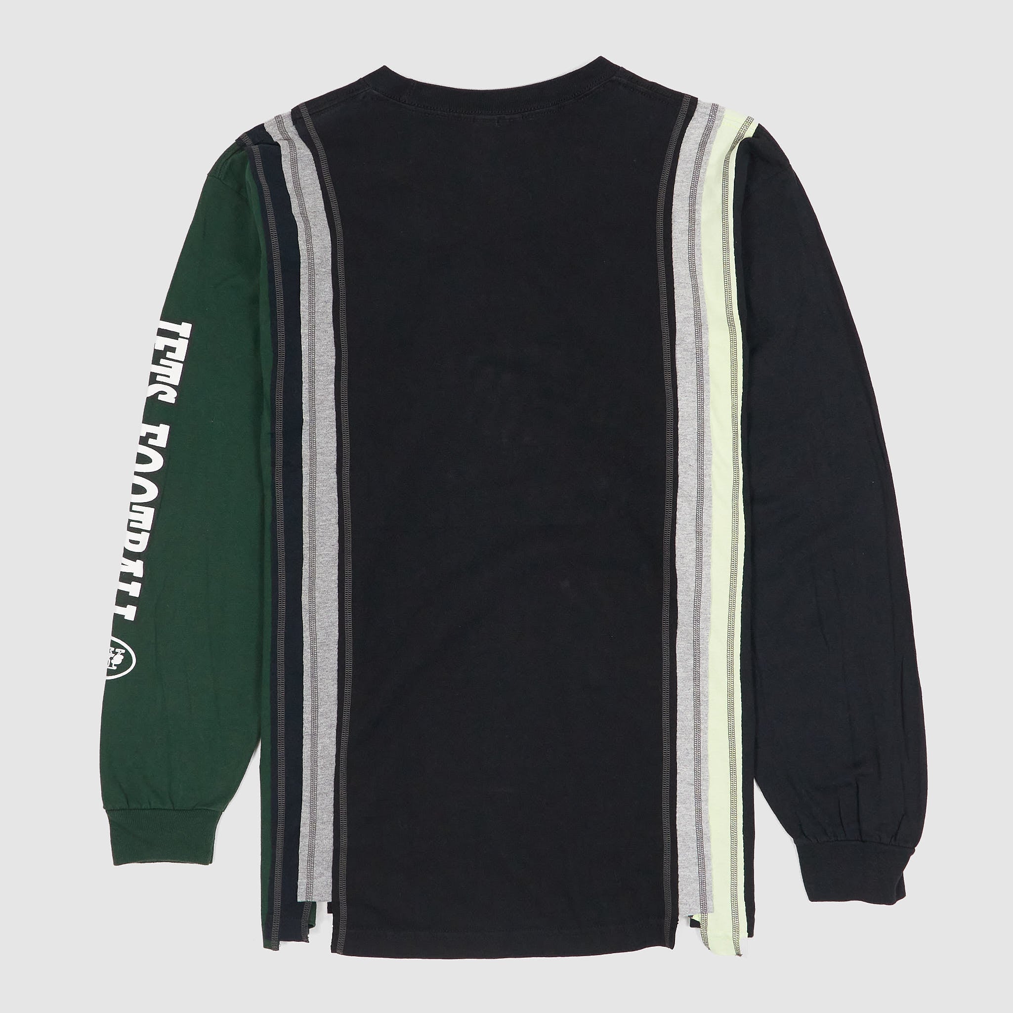 Needles Rebuild Long Sleeve College T-Shirt - DeeCee style
