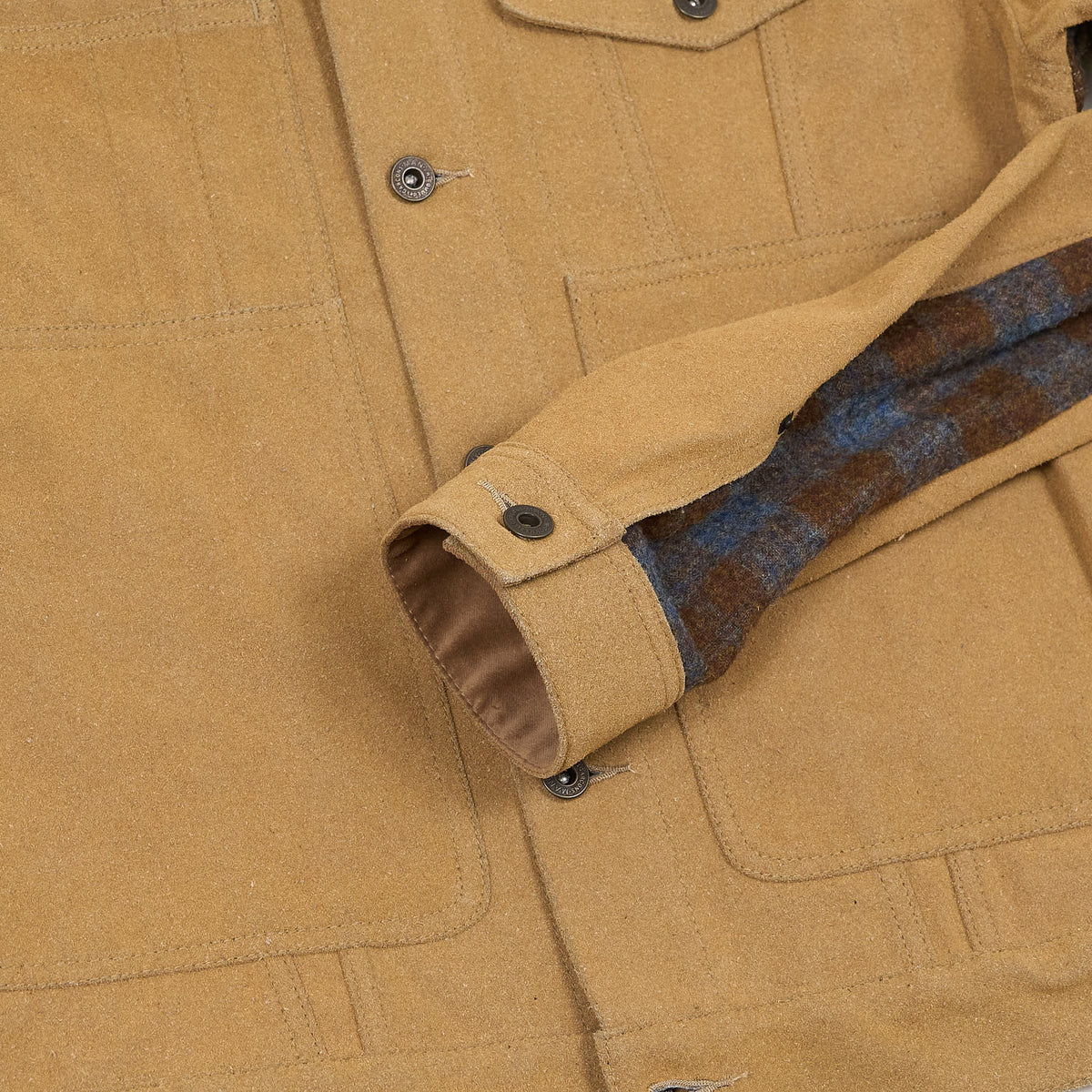 Junya Watanabe MAN x Filson Two Tone Coated Denim Jacket