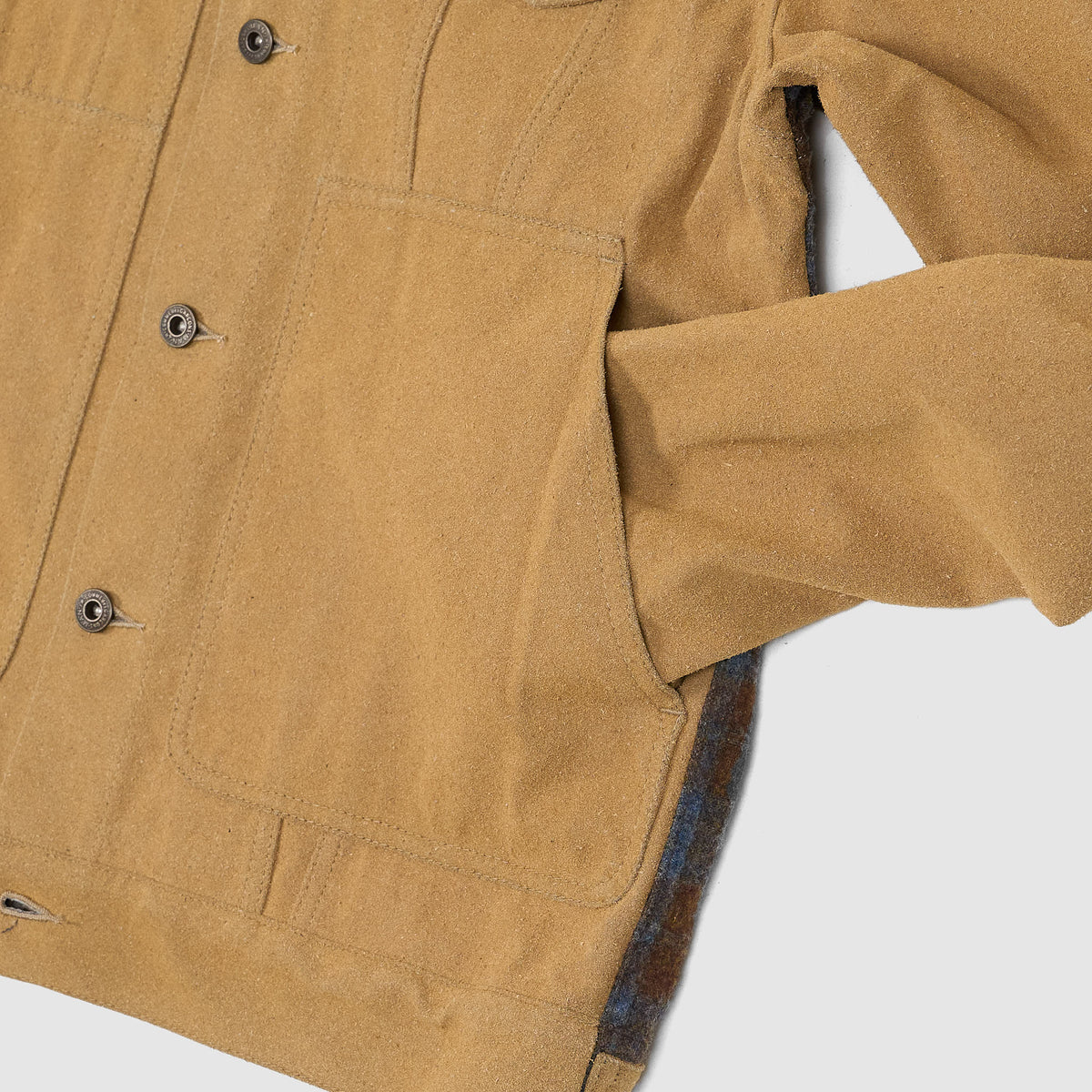 Junya Watanabe MAN x Filson Two Tone Coated Denim Jacket