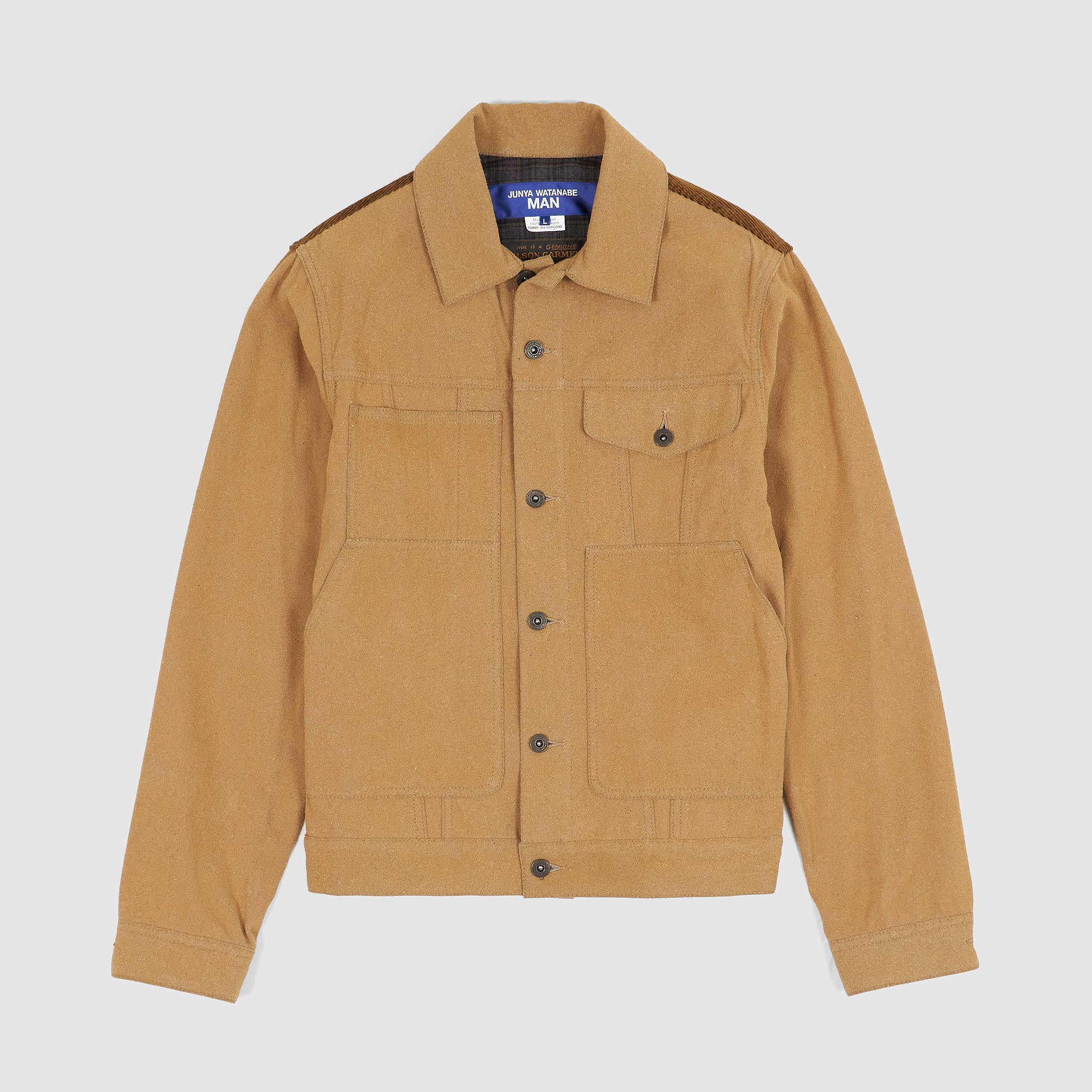 Junya Watanabe MAN x Filson Two Tone Coated Denim Jacket - DeeCee