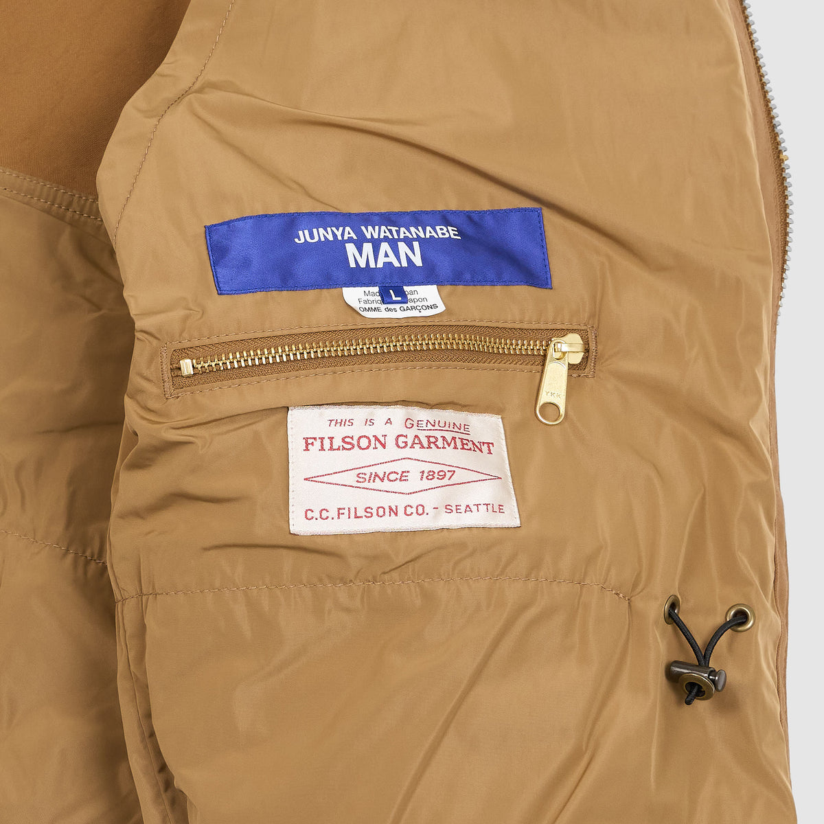 Junya Watanabe MAN x Filson Canvas Hunting Cruiser Jacket
