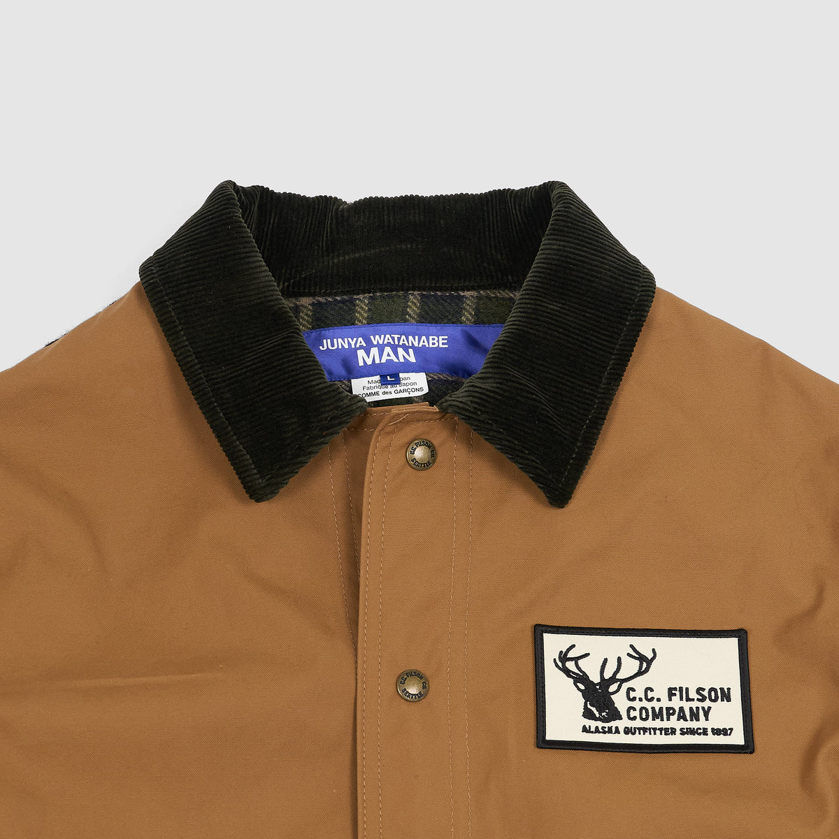 Junya Watanabe MAN x Filson Lumberjack Canvas x Plaid Work Jacket