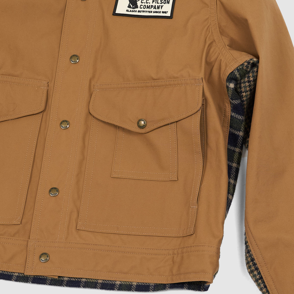 Junya Watanabe MAN x Filson Lumberjack Canvas x Plaid Work Jacket