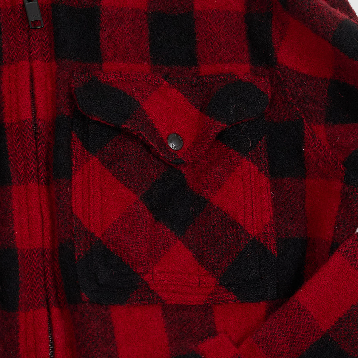 Junya Watanabe MAN x Filson Washed Wool Mackinaw Overshirt Jacket