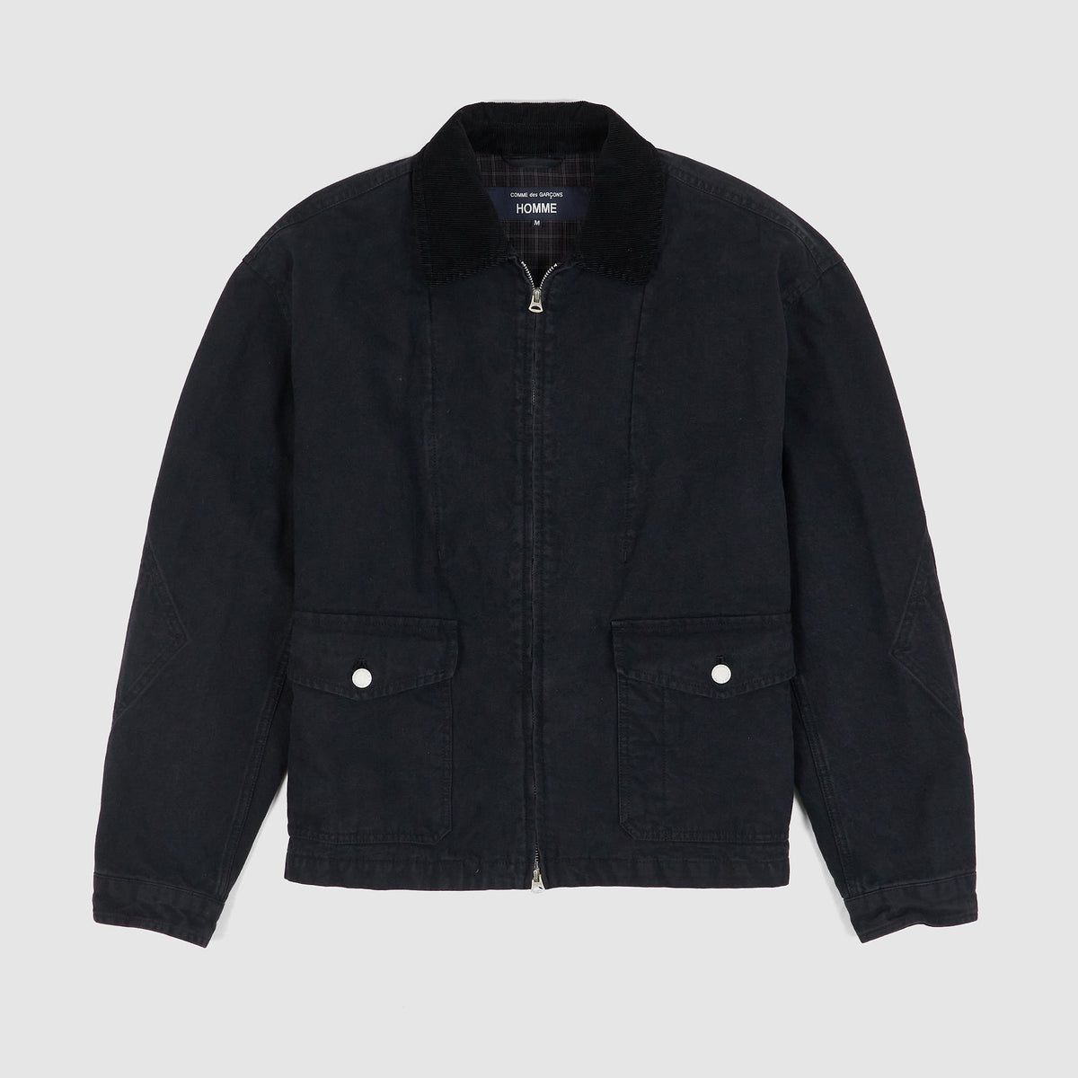 Comme Des Garçons Homme Canvas Car Jacket