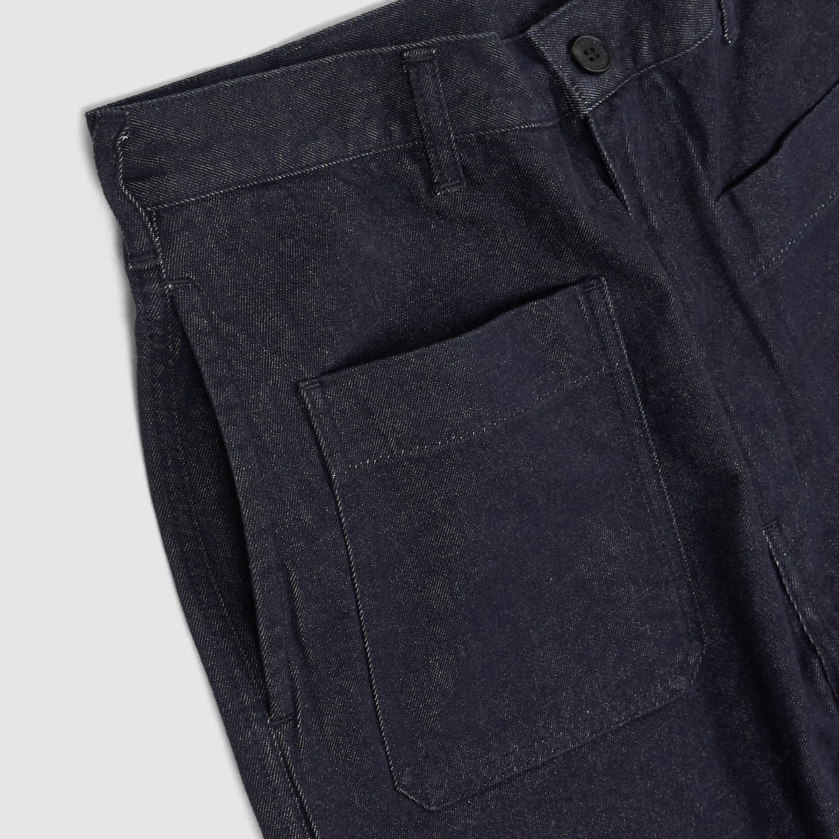 Comme Des Garçons Homme Wide Denim Pants