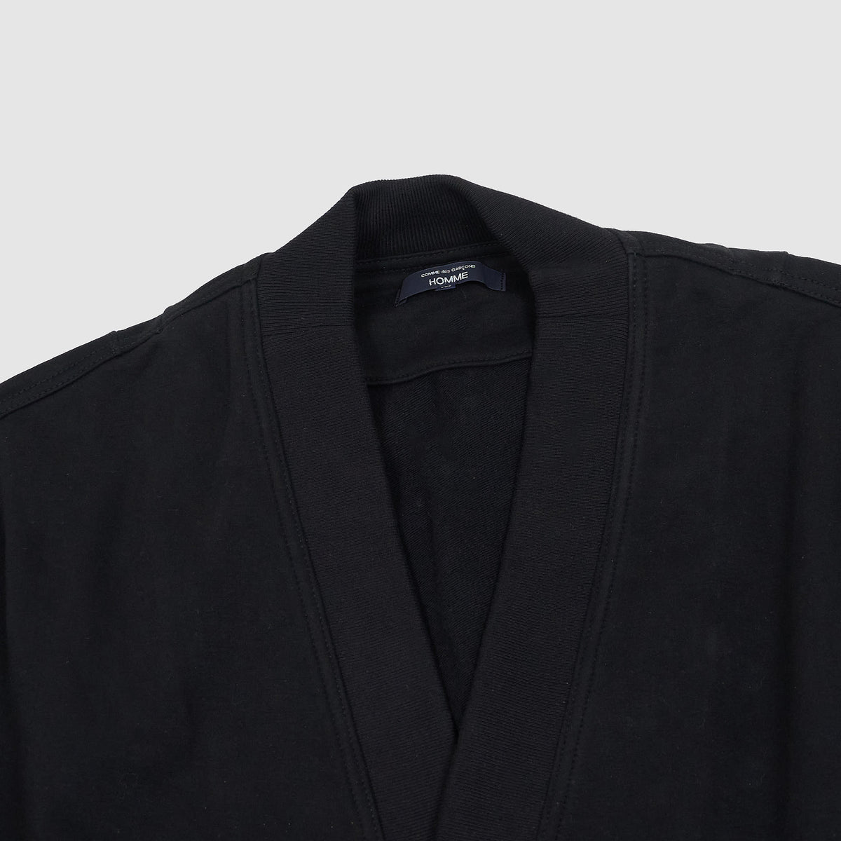 Comme Des Garçons Homme Heavy Jersey Bomber Cardigan