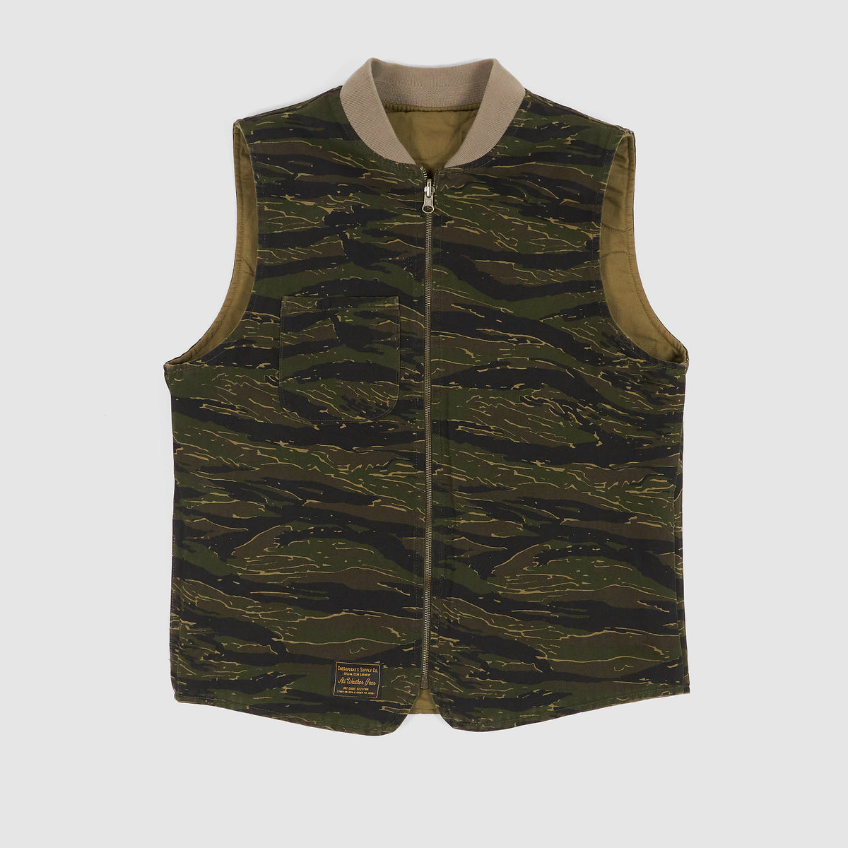 Chesapeake’s Seawolf Reversible Tiger Camo Vest