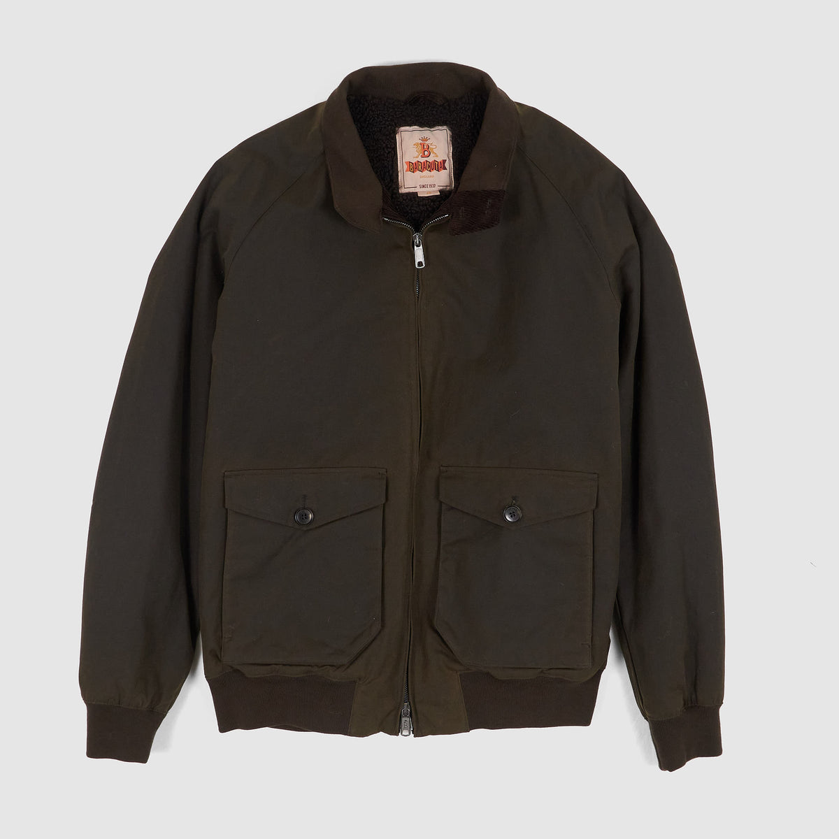 Baracuta G9 Waxed Lined Jacket