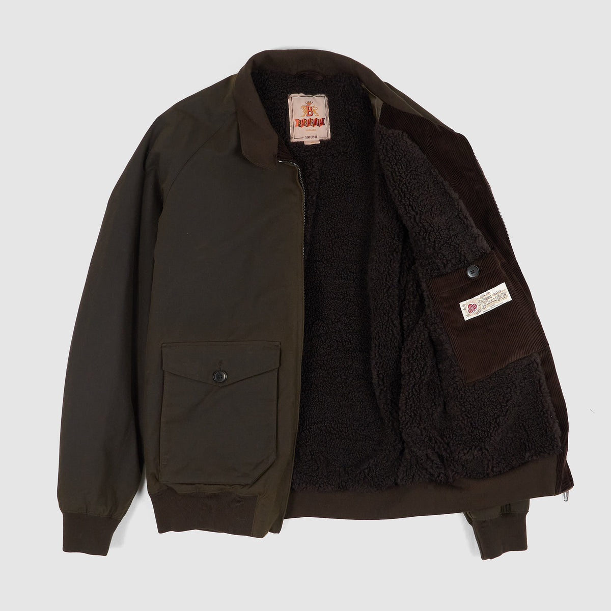 Baracuta G9 Waxed Lined Jacket