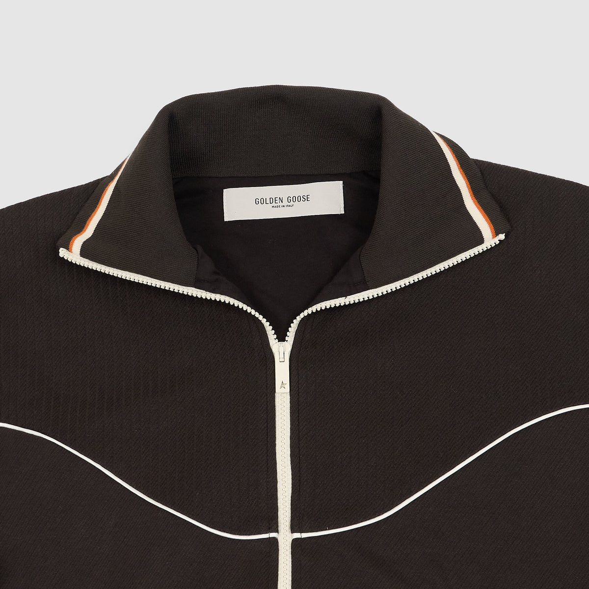 Golden Goose Zipped Knitted Sweat Track Jacket