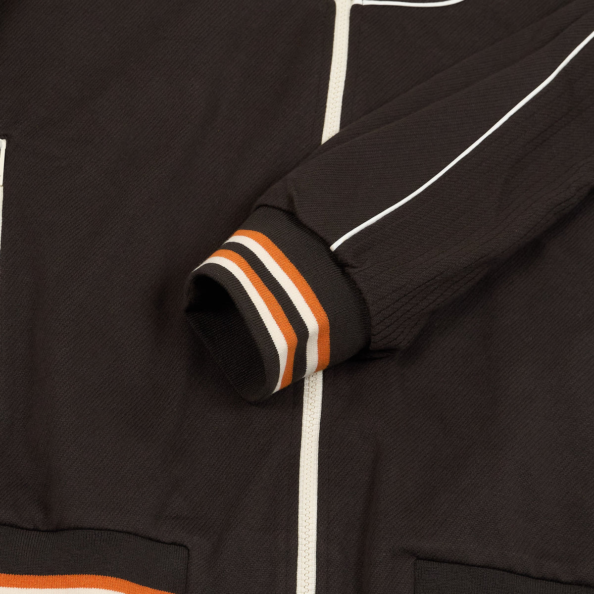 Golden Goose Zipped Knitted Sweat Track Jacket