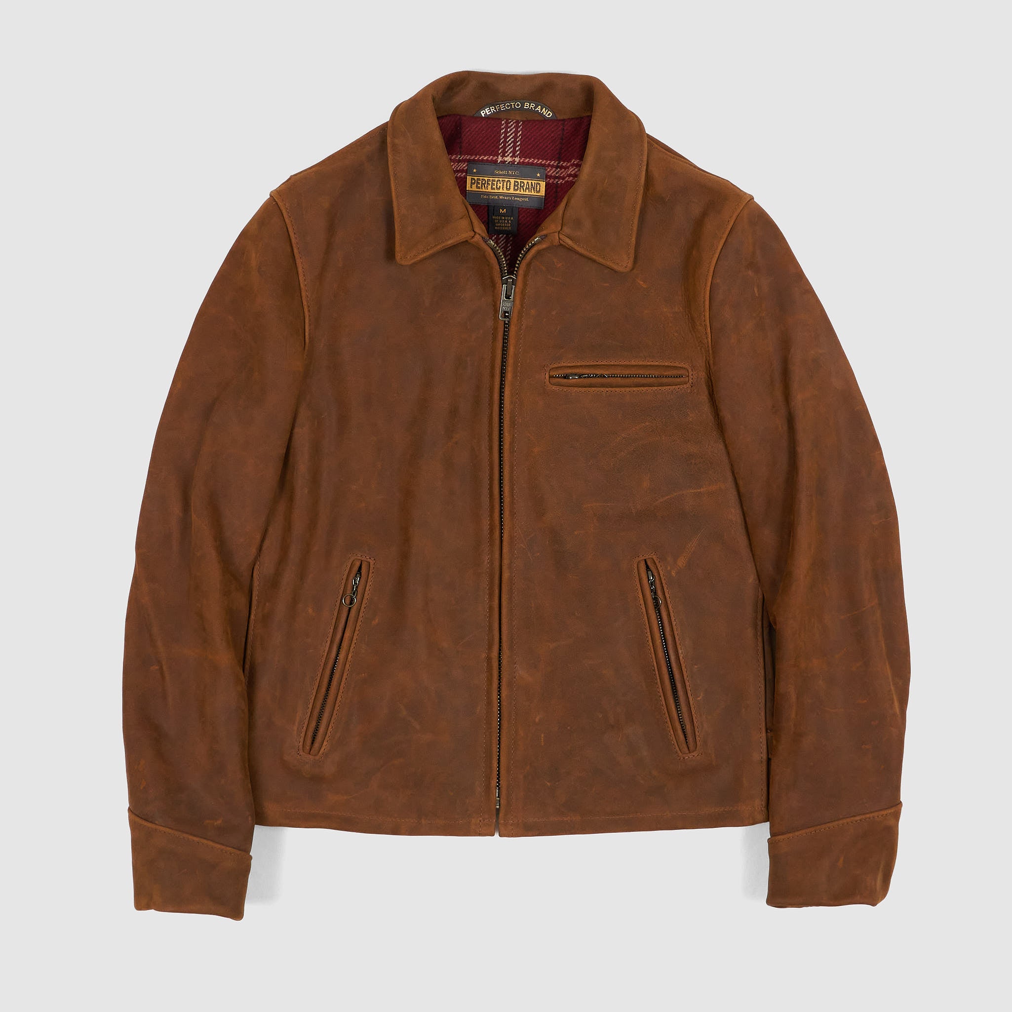 Schott N.Y.C. Heavy Weight Leather Jacket - DeeCee style