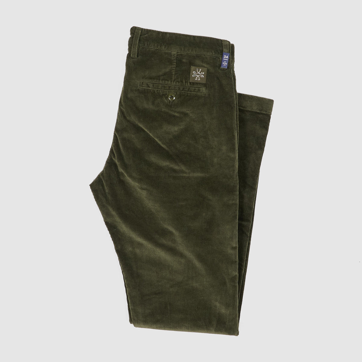 Jacob Cohen Slim Fitted Corduroy Chinos