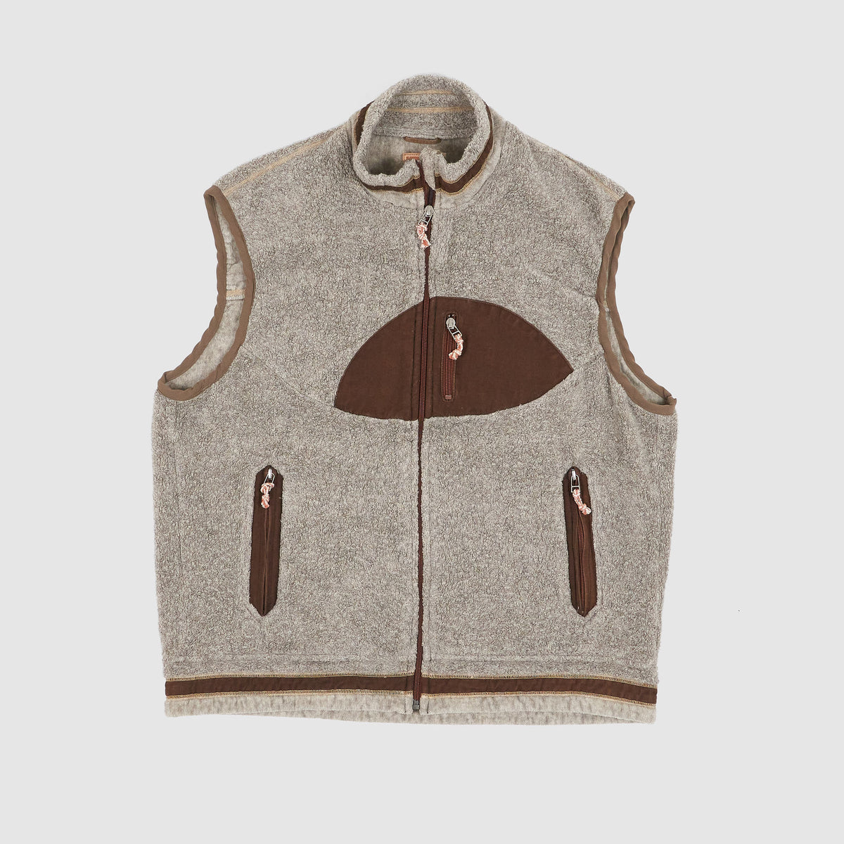 Cottle Fleece Sunset Double Face Pile Vest