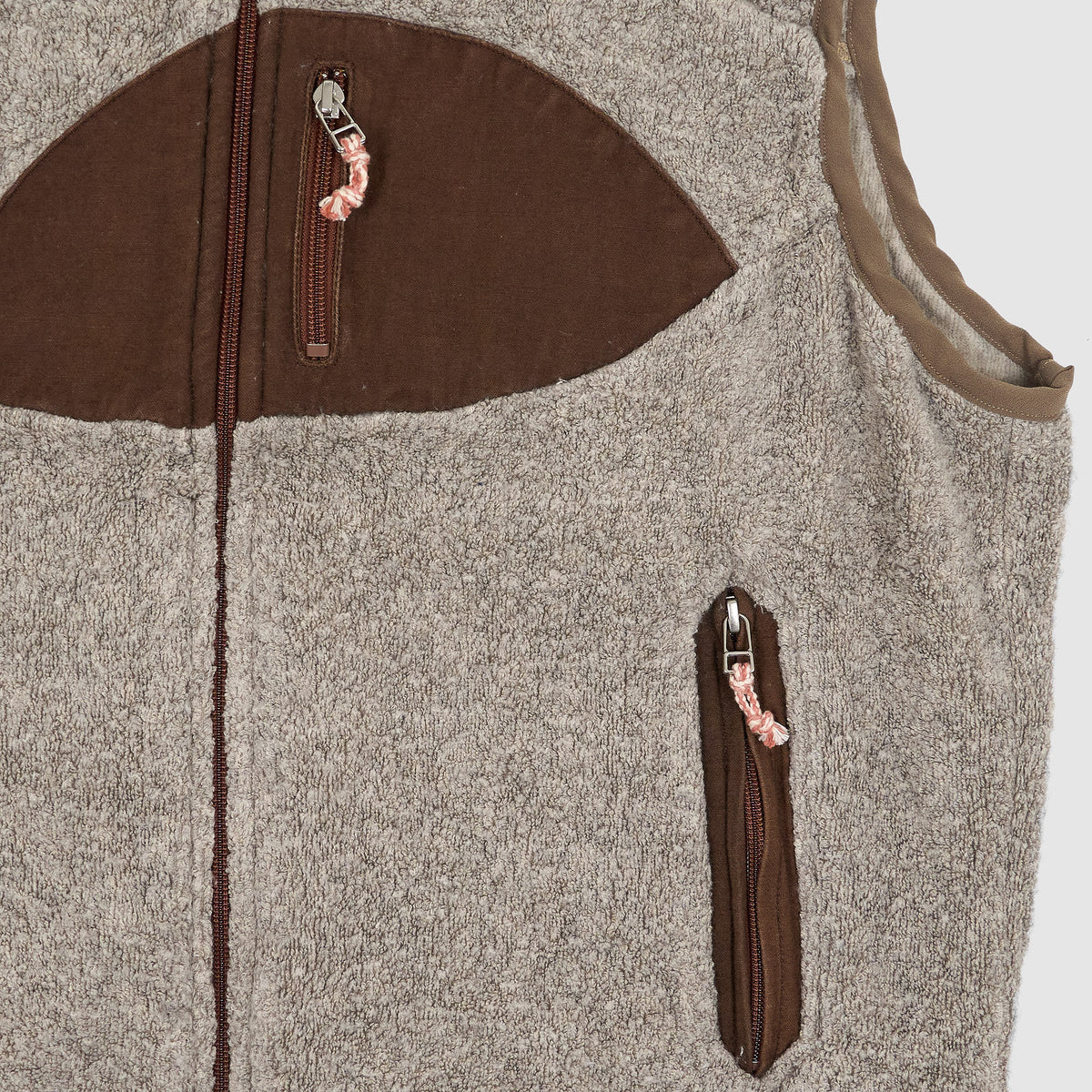 Cottle Fleece Sunset Double Face Pile Vest