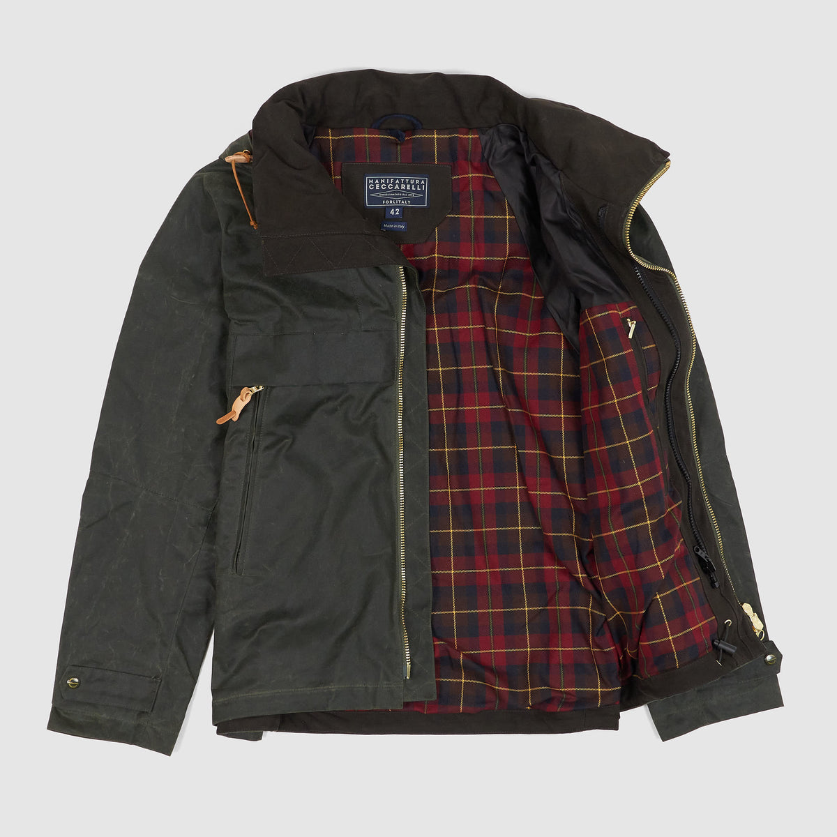 Manifattura Ceccarelli Outdoor Waxed Jacket
