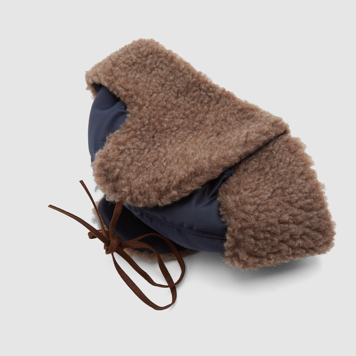 câbleami Military Nylon Twill Boa Aviator Hat