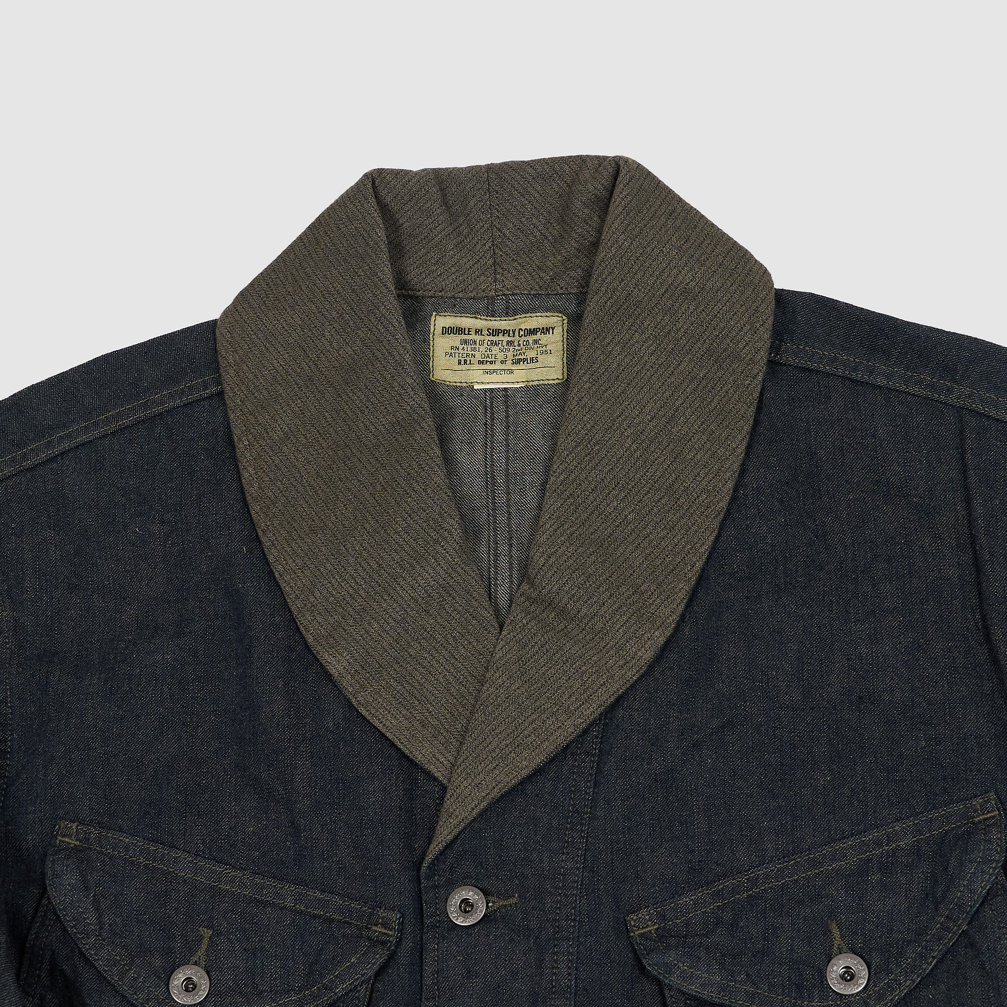 Double RL Short Denim Field Jacket - DeeCee style