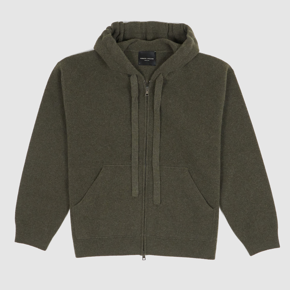 Roberto Collina Knit Zip Hoodie