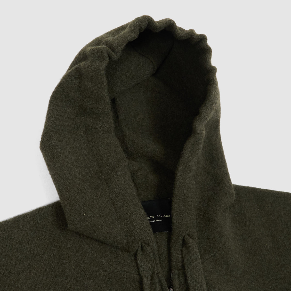 Roberto Collina Knit Zip Hoodie