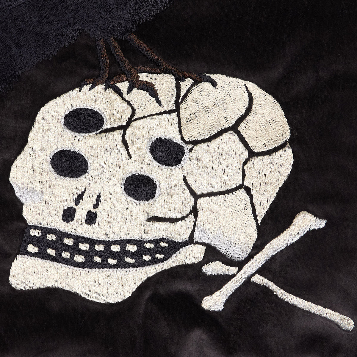 Kapital Velveteen Raven & Skull Souvenir Jacket