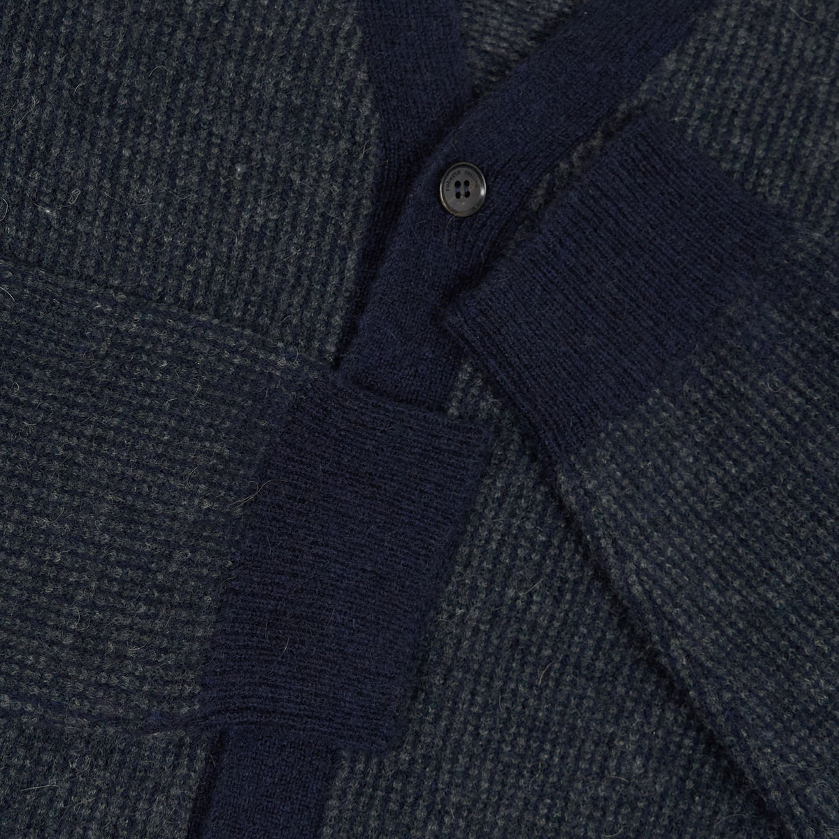 Roberto Collina Bicolor Baby Camel Cardigan