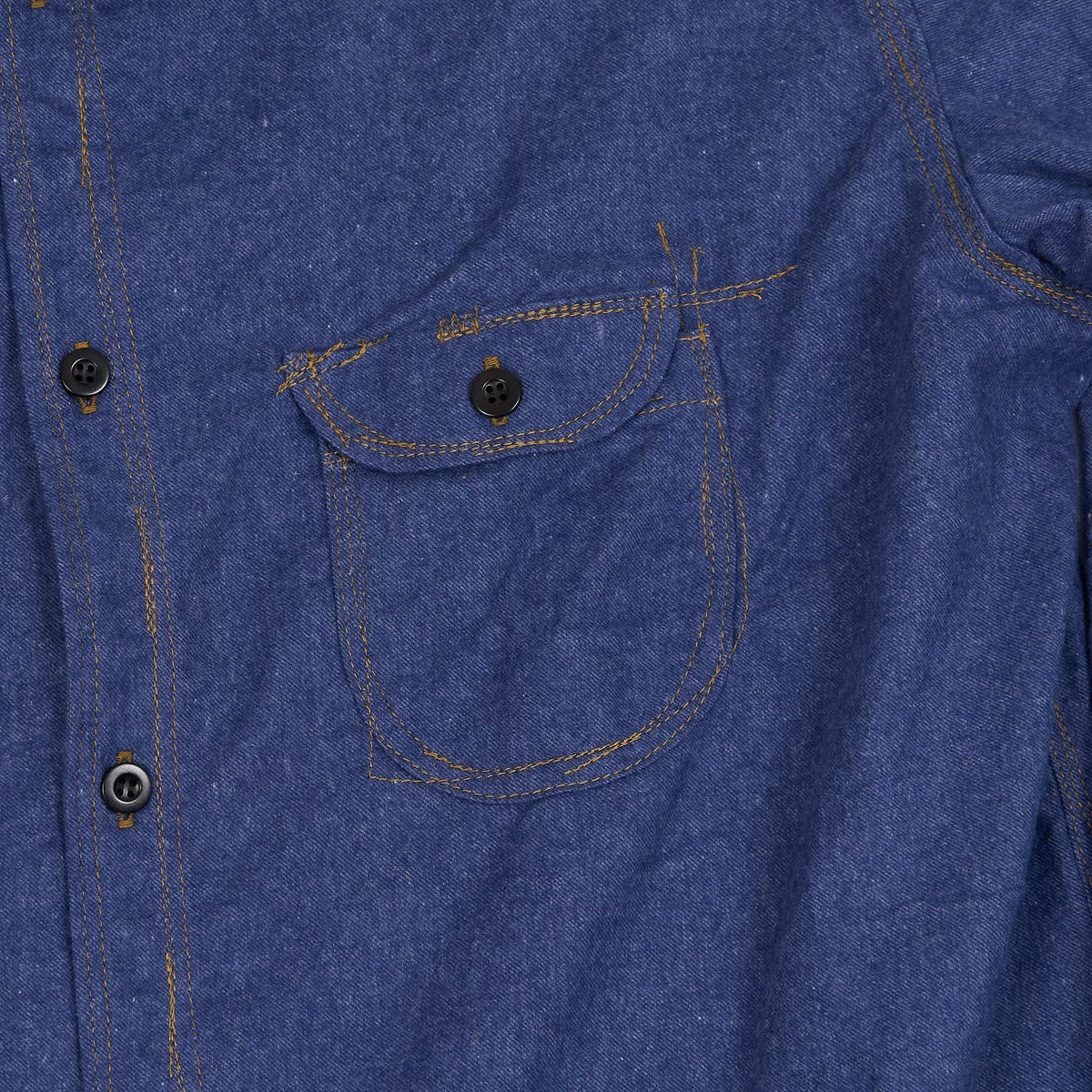 Junya Watanabe MAN Denim Flannel Overshirt