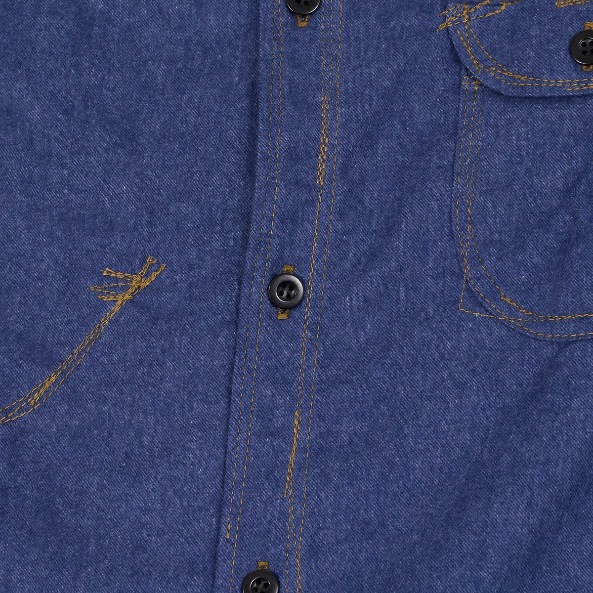 Junya Watanabe MAN Denim Flannel Overshirt