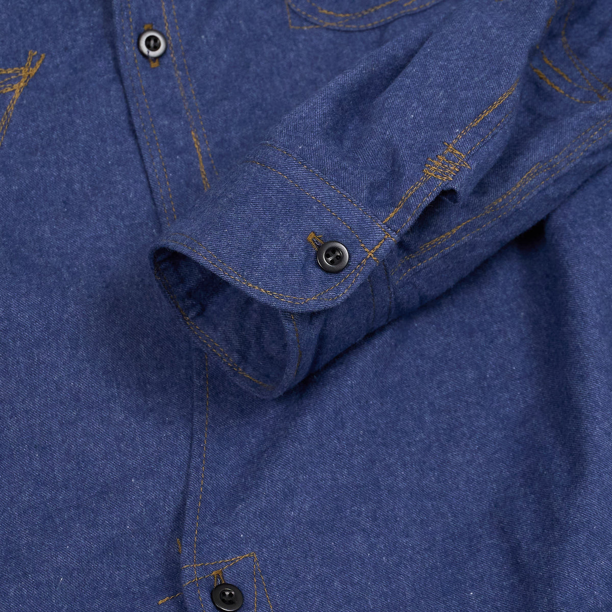 Junya Watanabe MAN Denim Flannel Overshirt