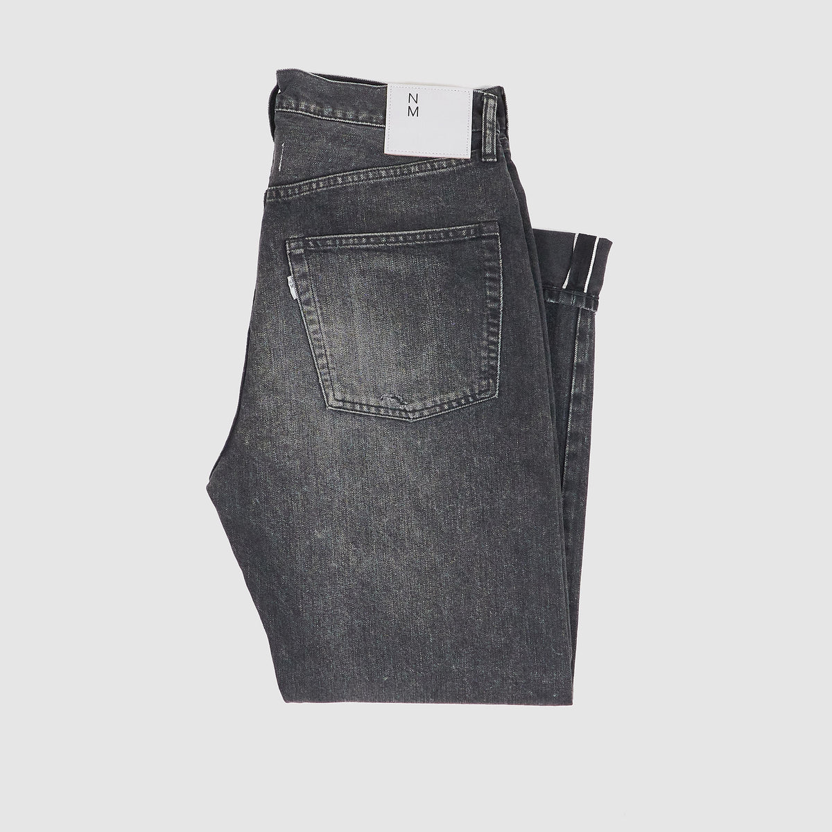 Junya Watanabe MAN x New Manual Repaired 5 Pocket Black Denim Jeans