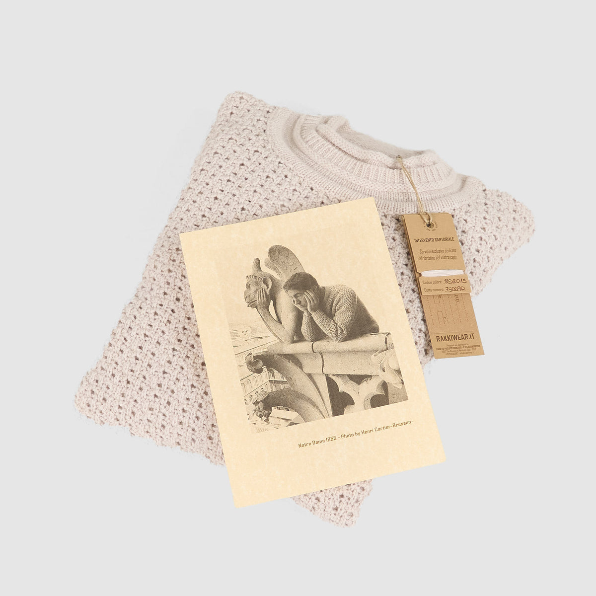 Rakki Notre Dame Henri Cartier-Bresson Wool Jumper