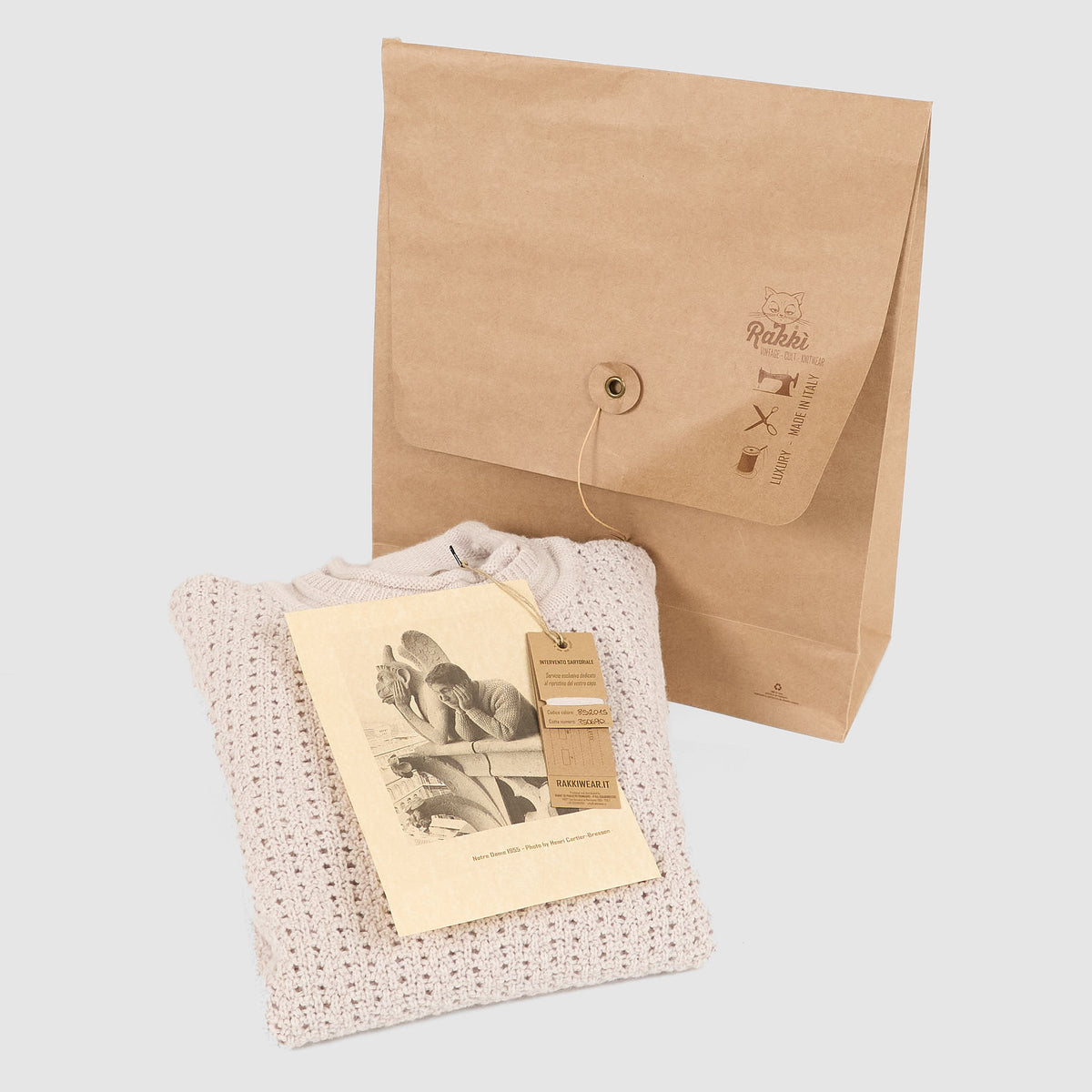 Rakki Notre Dame Henri Cartier-Bresson Wool Jumper