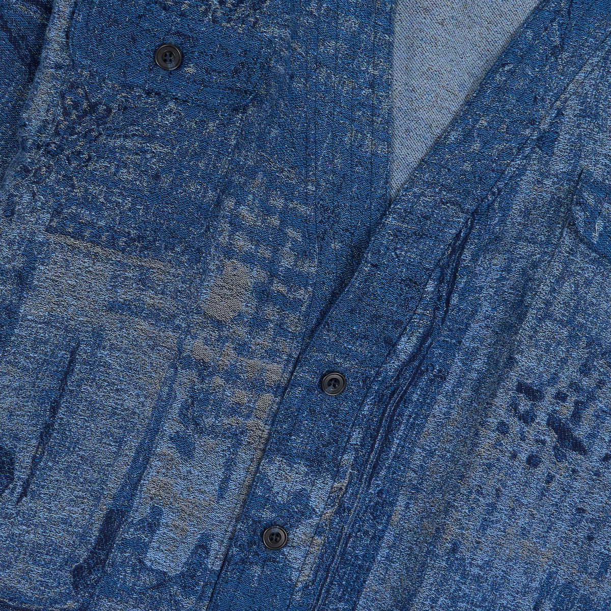 FDMTL Boro Jacquard Haori Shirt