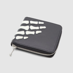 Kapital Bones Leather Zip Wallet - DeeCee style