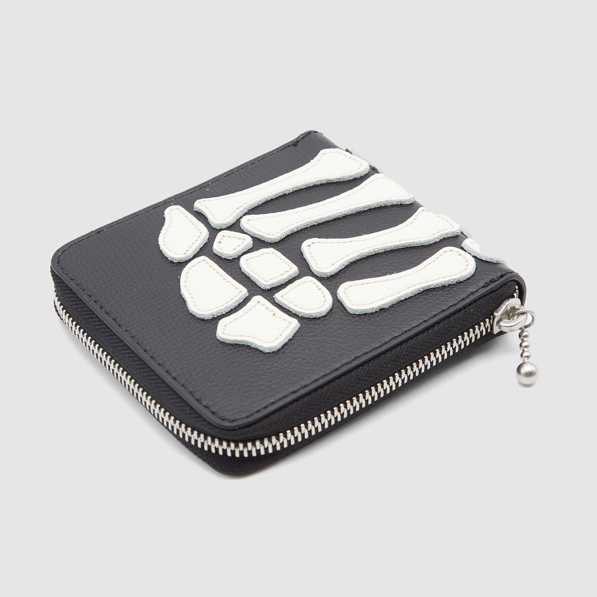 Kapital Bones Leather Zip Wallet - DeeCee style