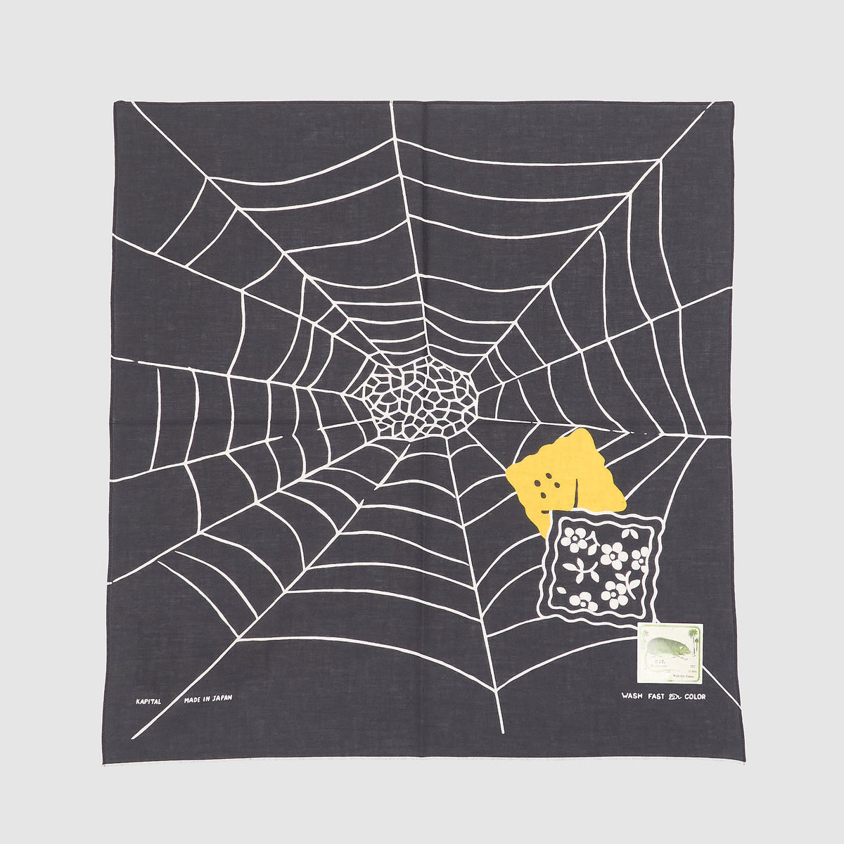 Kapital Peckish Spider Rain Bandana
