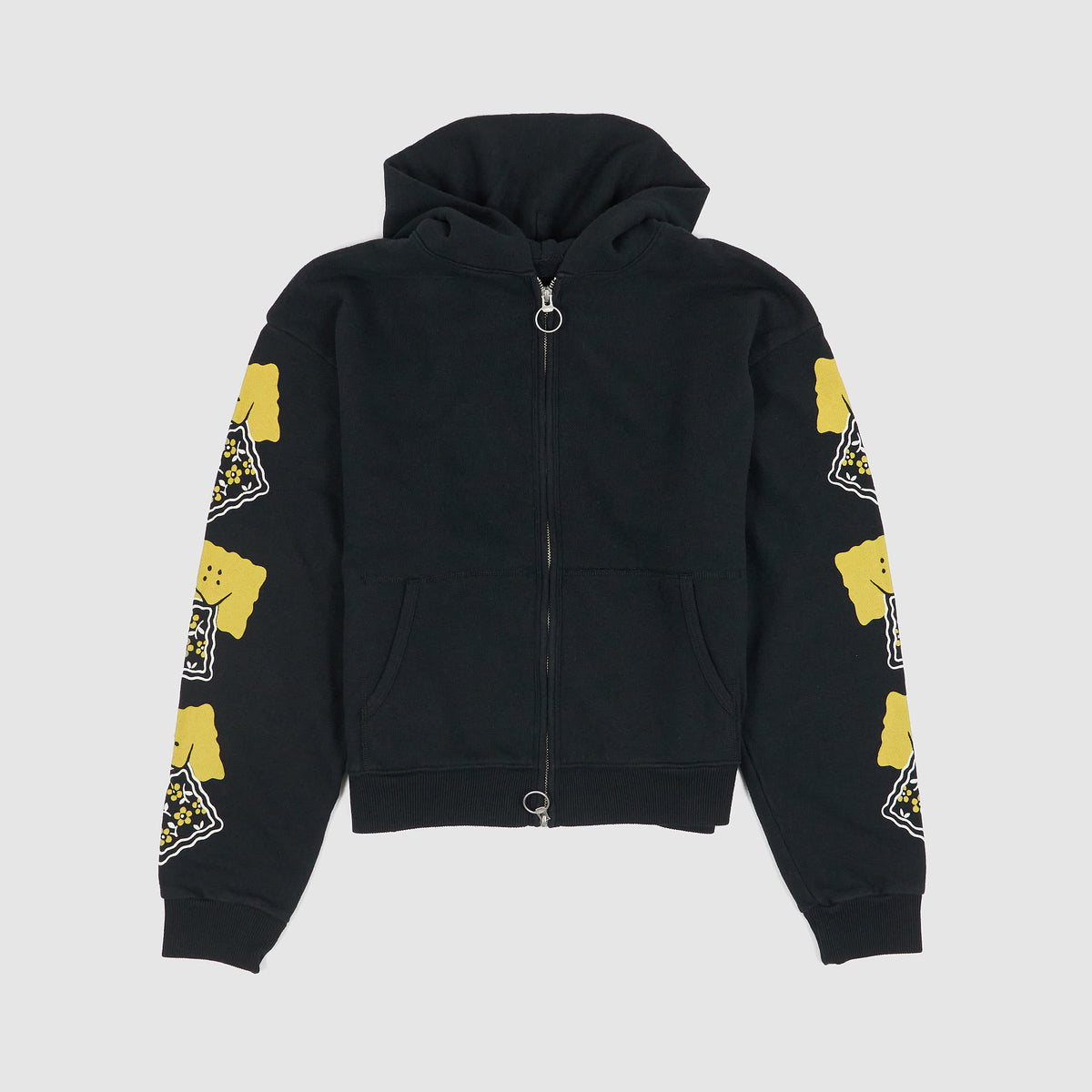 Kapital Zip Up Peckish Rainbowy Hoodie Sweat Shirt