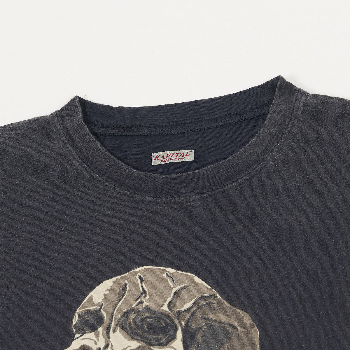 Kapital Peckish Skull Crew Neck T-Shirt