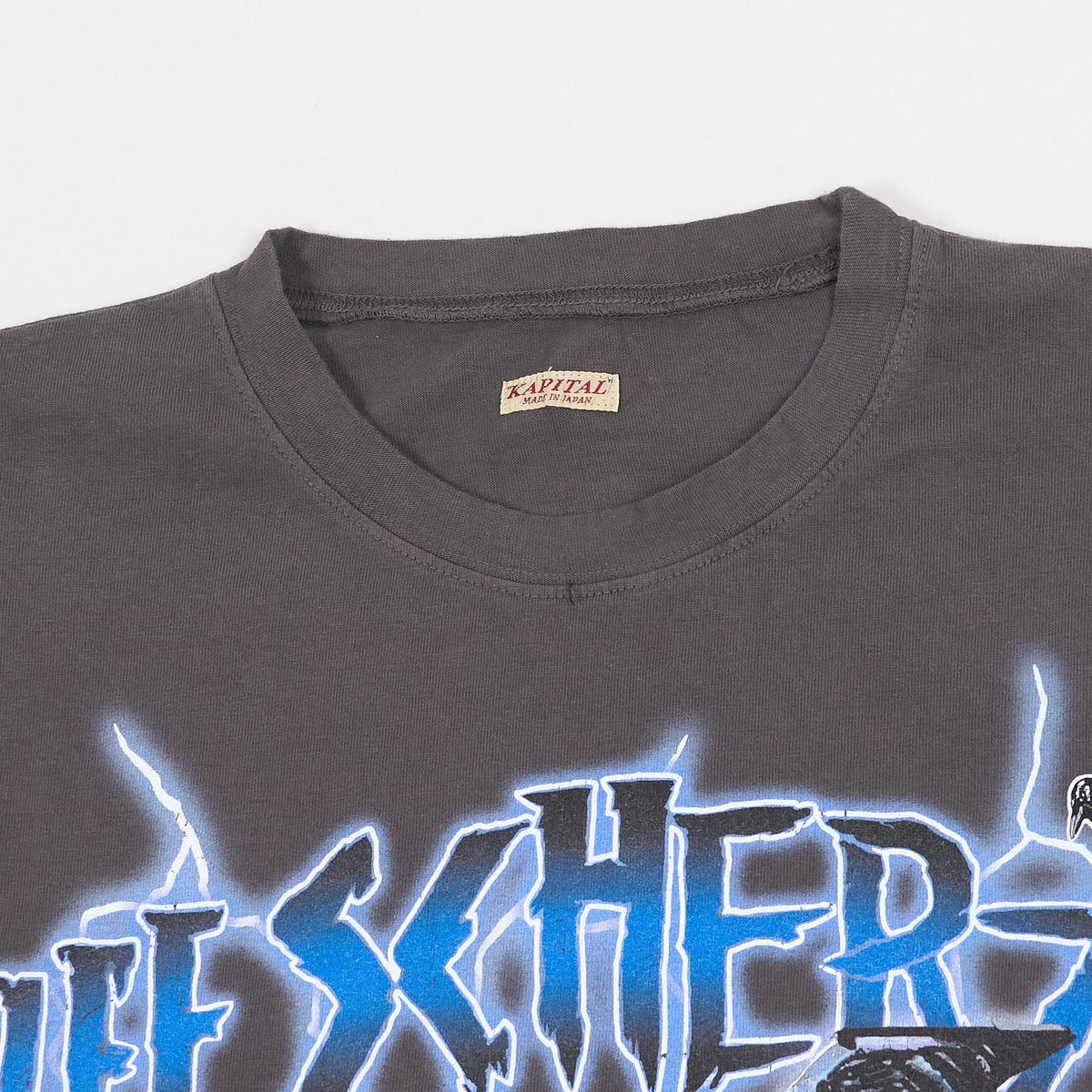 Kapital Lightning Piano Crew Neck T-Shirt