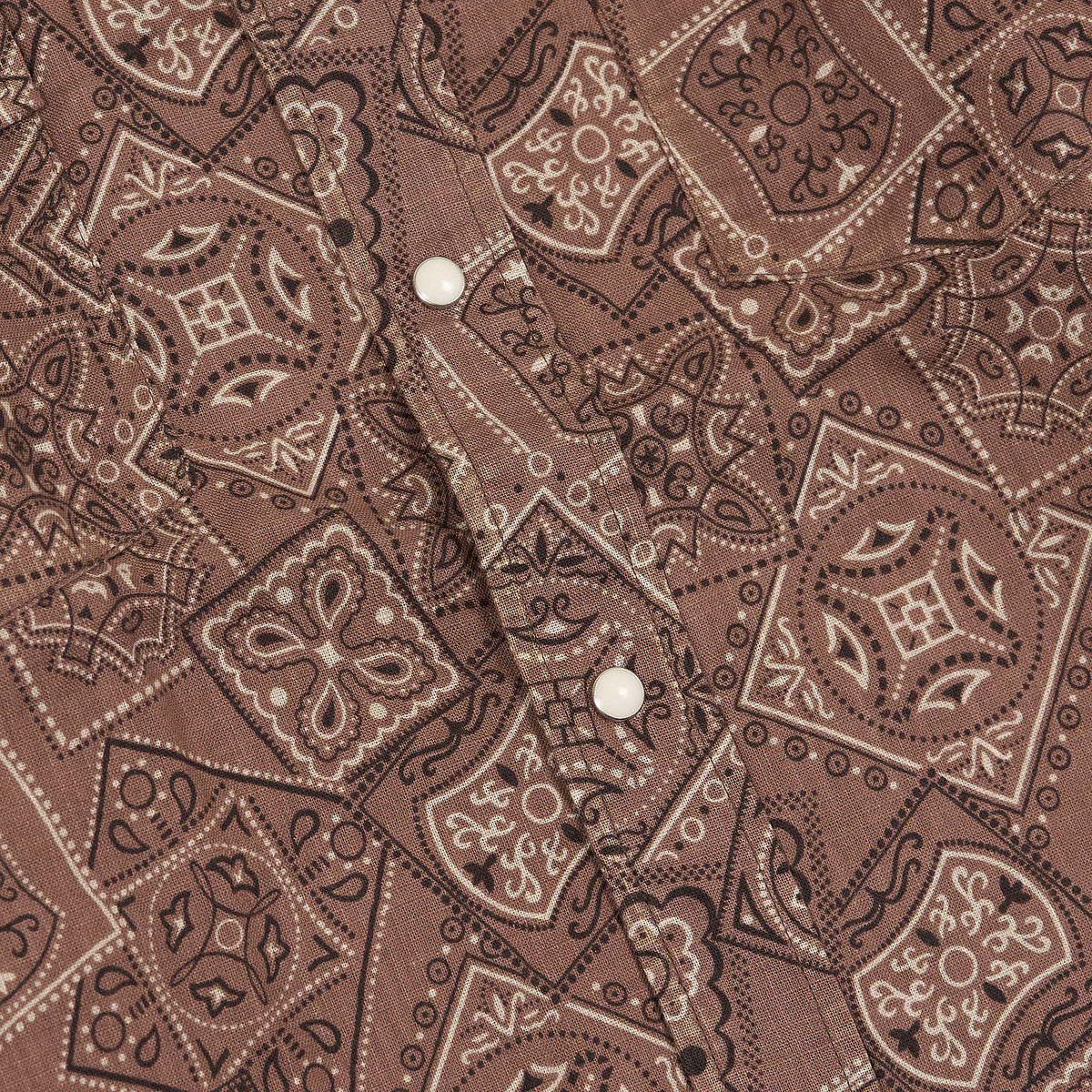 Kapital Sheet Cookie Bandana Husky Western Shirt