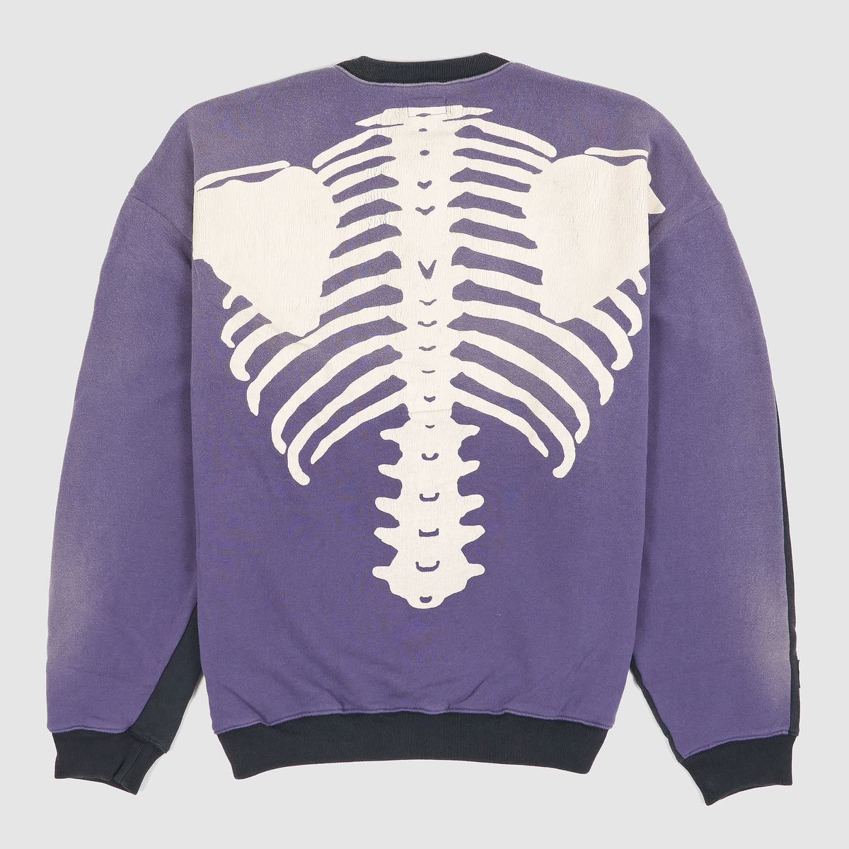 Kapital 2 Tone Big Bone Remake Sweat Shirt