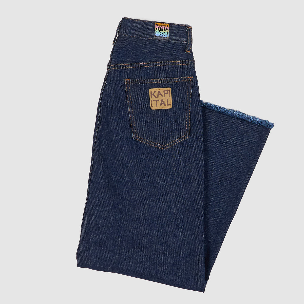 Kapital Ladies 13oz High Waist Maxi Skirt