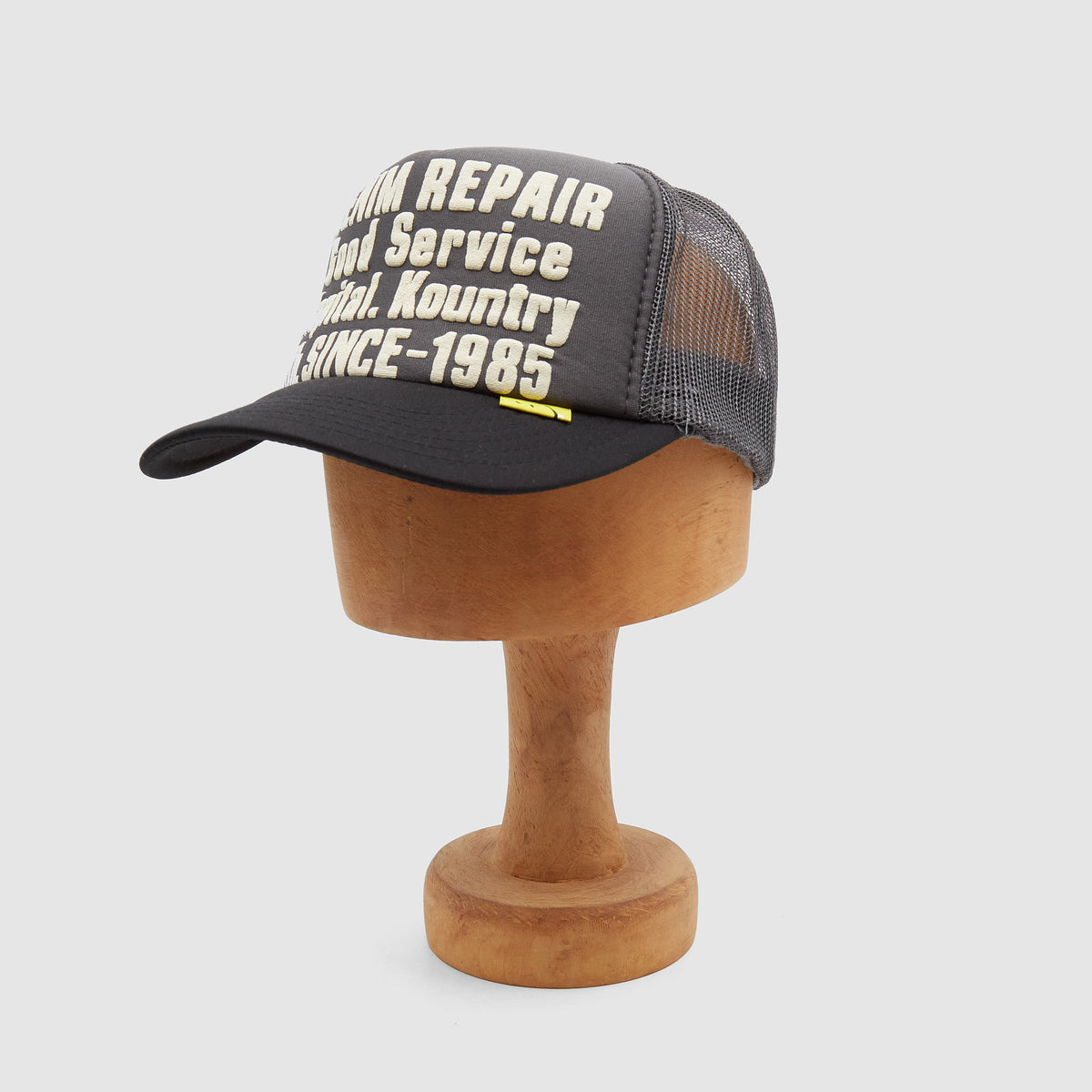 Kapital "Denim Repair Service" Track Trucker Cap